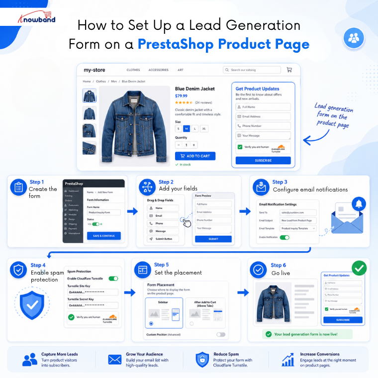 Step by step representation of