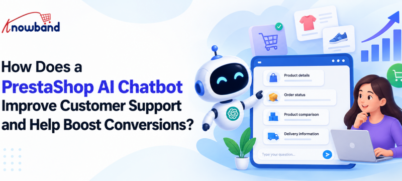 PrestaShop AI Chatbot providing instant customer support and product assistance