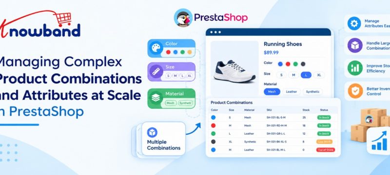 PrestaShop product combination management for large catalogs