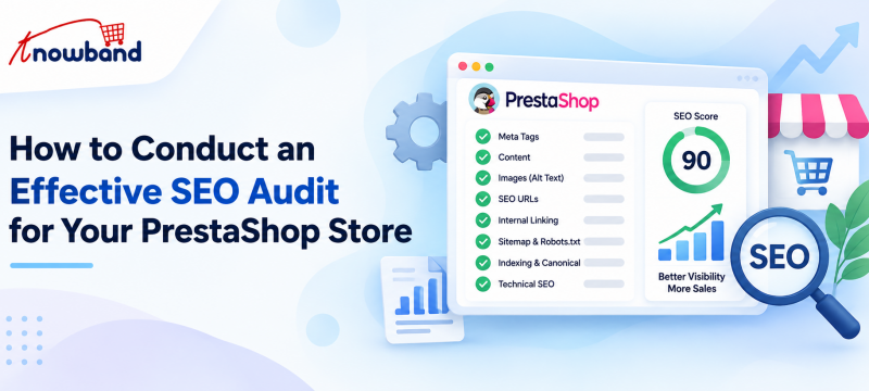 PrestaShop SEO Audit checklist for improving store SEO