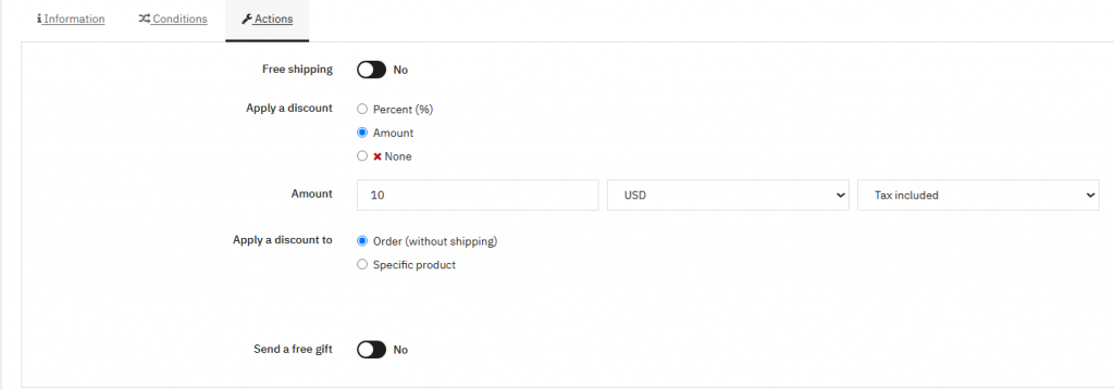 How are vouchers applied in PrestaShop?